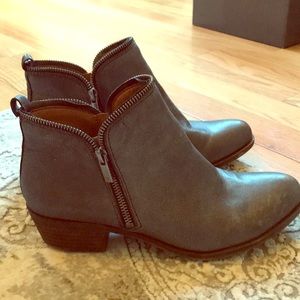 Lucky Brand Zip Booties